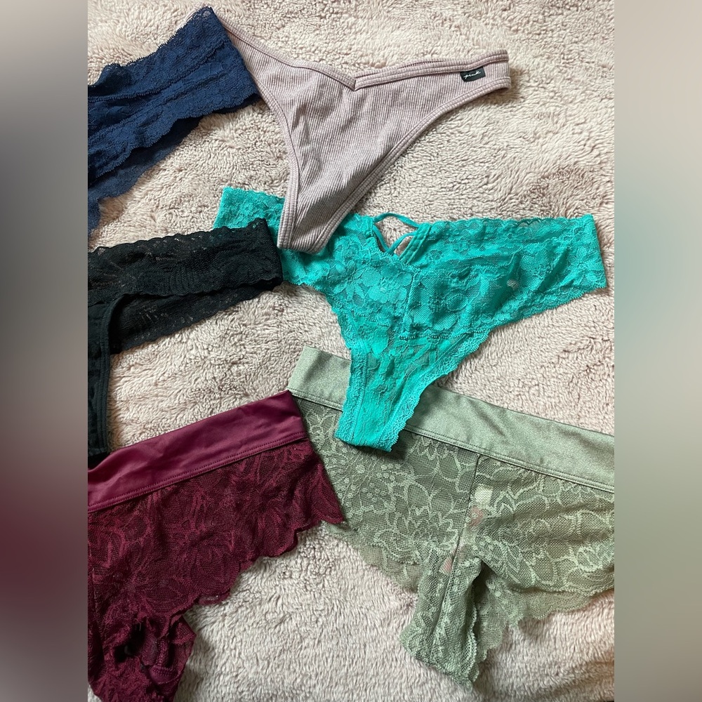 6 pairs of Victoria Secret/PINK panties